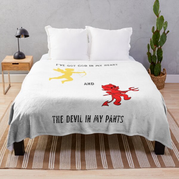 Item preview, I've got God in my heart and the devil in my pants, T-Shirt designed and sold by Robs-Place.