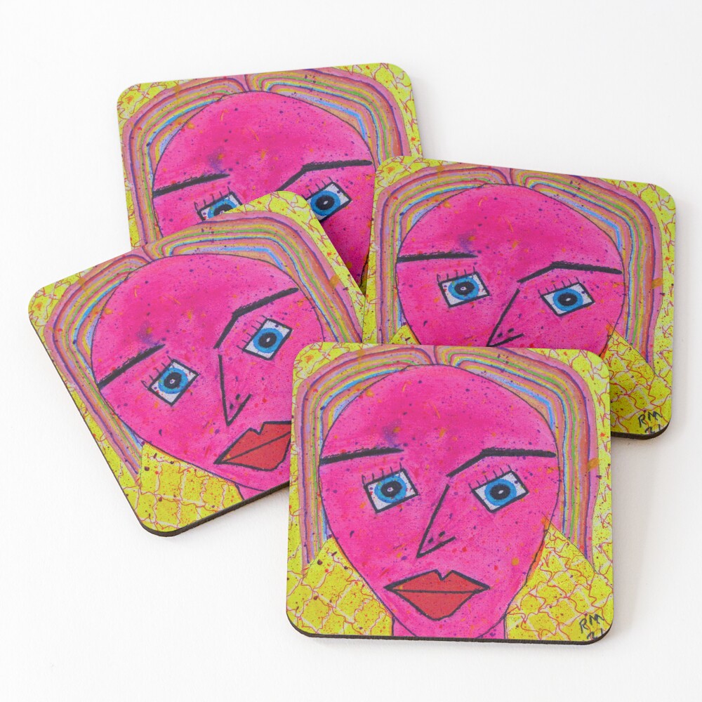 Item preview, Coasters (Set of 4) designed and sold by RandaRubyRed.