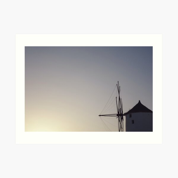 Windmill Art Print