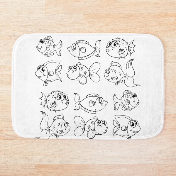 Aperçu de l'œuvre Motif de poisson mignon créée et vendue par EddMen.