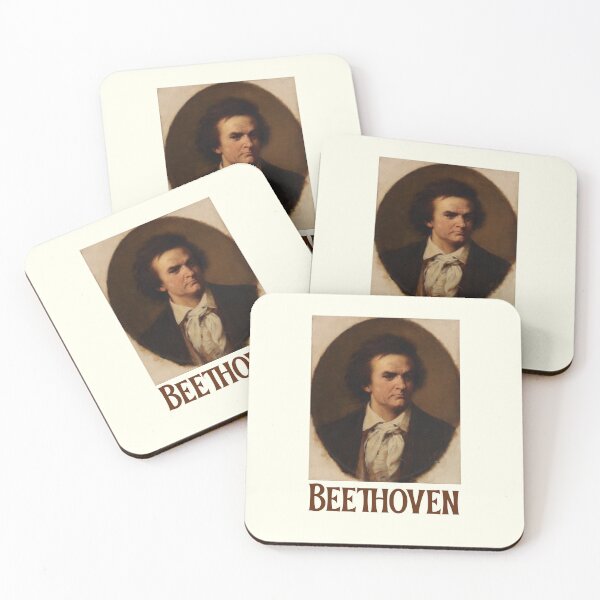 Item preview, Beethoven Historic Dark Academia Portrait by Henry Ulke designed and sold by IceCreamMuseum.