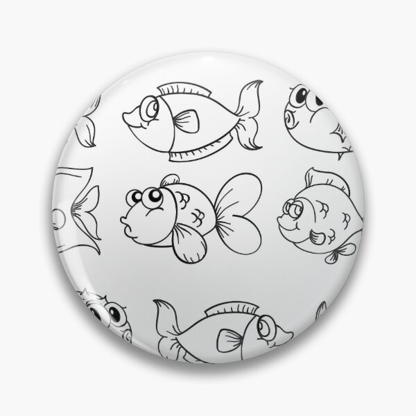 Item preview, Cute Fish Pattern  designed and sold by EddMen.