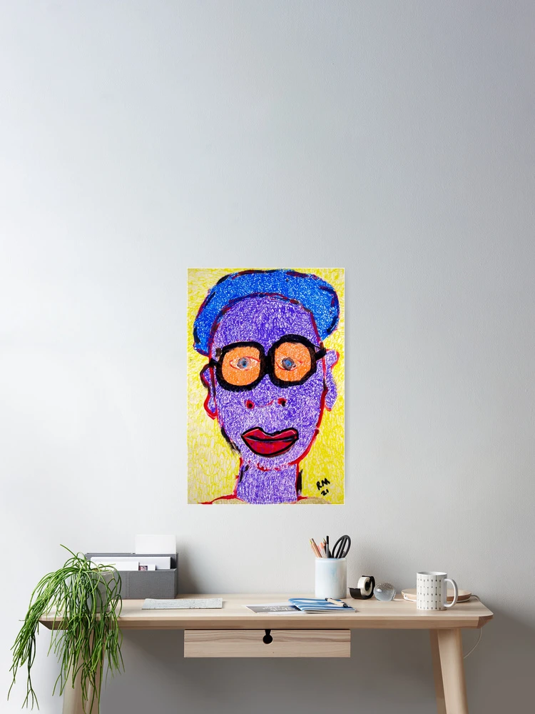 Aperçu 2 sur 3. Poster avec l'œuvre Ziggy créée et vendue par RandaRubyRed.