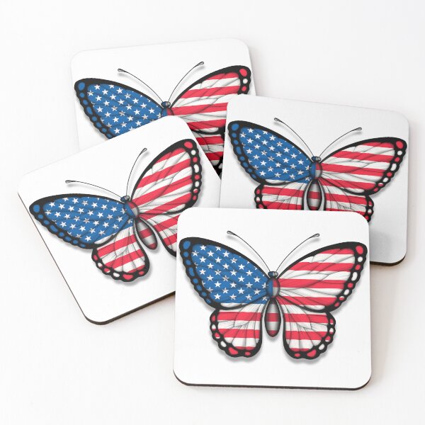 Item preview, American Flag Butterfly designed and sold by JeffBartels.