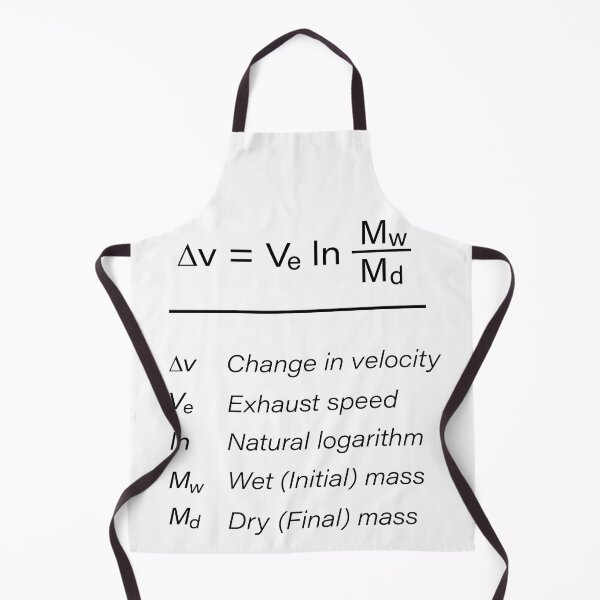 Item preview, Rocket Equation Formula - White designed and sold by Charlie Weenink.