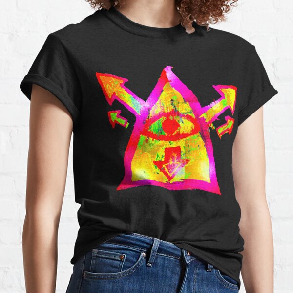 alternative gold print KALLISTI discordian K t-shirt principia discordia 