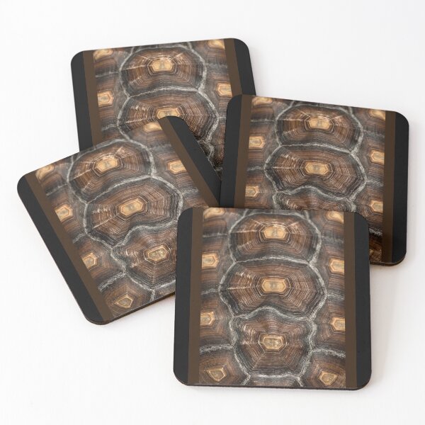 Item preview, Cool Brown Tone Tortoise Shell Digital Design designed and sold by EarthArtDesigns.