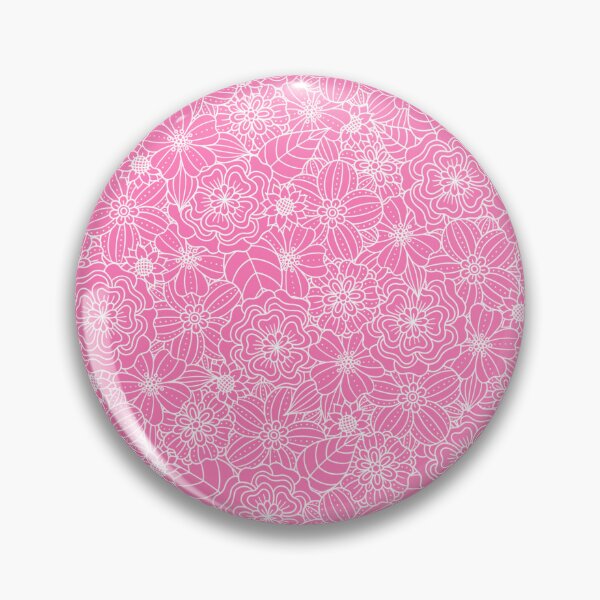 Item preview, Flower pattern (pink) designed and sold by Claske.