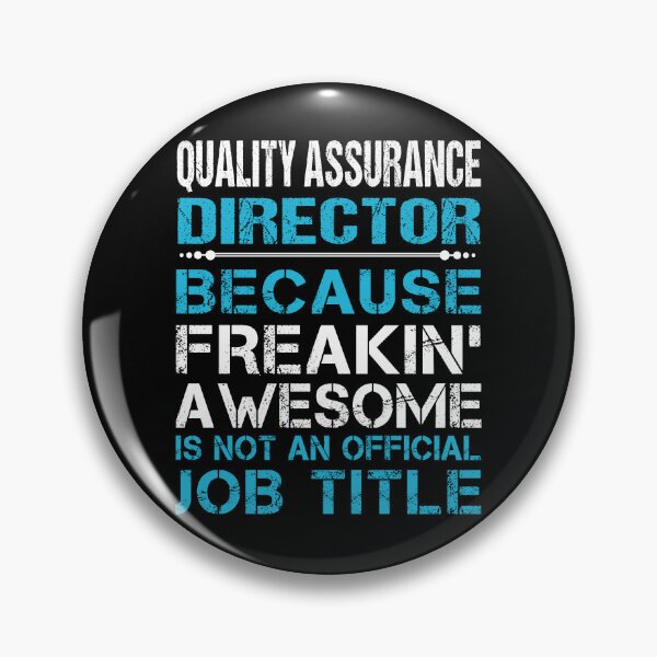 Item preview, Quality Assurance Director T Shirt - Freaking Awesome Gift Item Tee designed and sold by miraschroe.