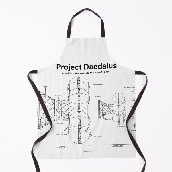 Item preview, Daedalus Technical Drawing - White designed and sold by Charlie Weenink.