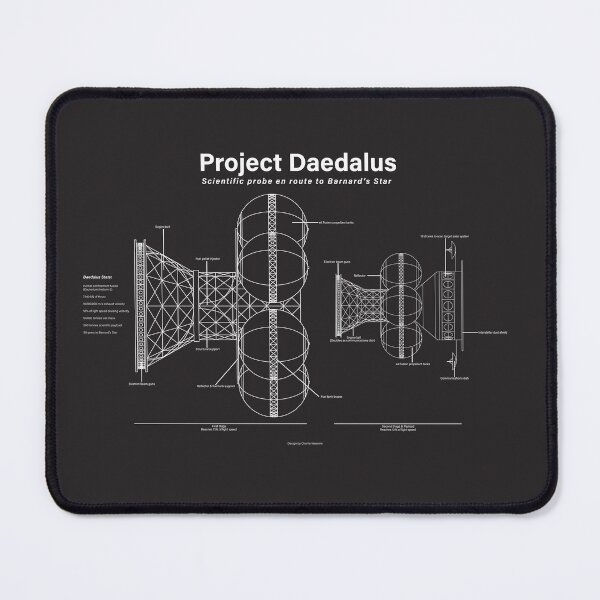 Item preview, Project Daedalus Technical Drawing - Grey designed and sold by Charlie Weenink.