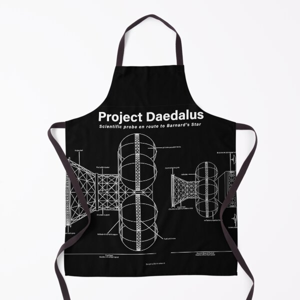 Item preview, Project Daedalus Technical Drawing - Black designed and sold by Charlie Weenink.
