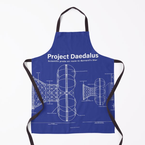 Item preview, Project Daedalus Technical Drawing - Blue designed and sold by Charlie Weenink.