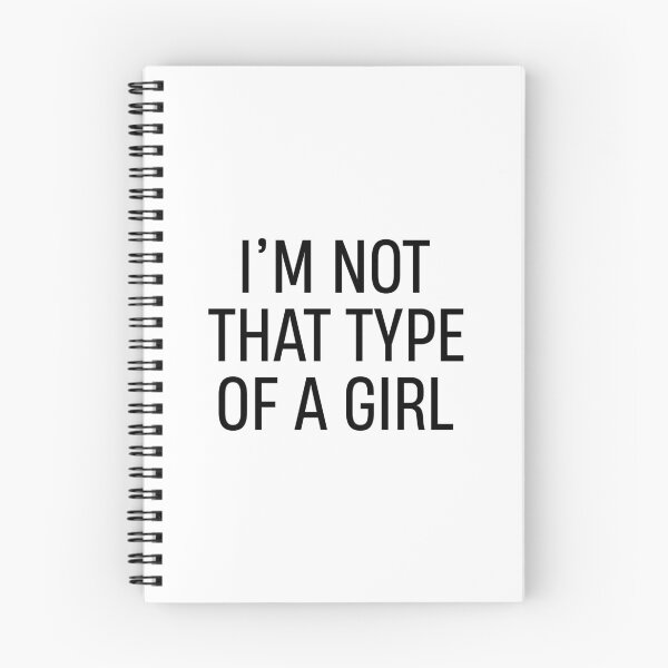 Item preview, Funny white lie Im not that type of a girl  designed and sold by TheMattDesigns.