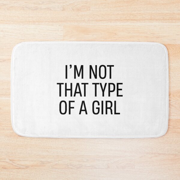 Item preview, Funny white lie Im not that type of a girl  designed and sold by TheMattDesigns.