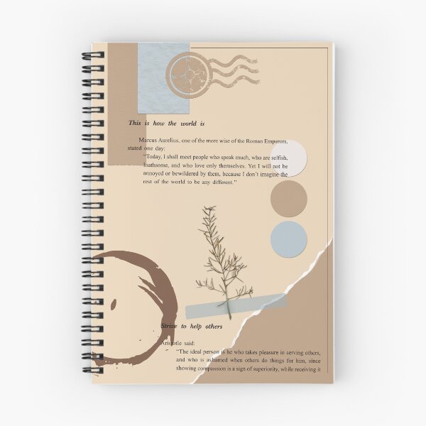 Item preview, light academia aesthetic collage cover designed and sold by RushaHarri.
