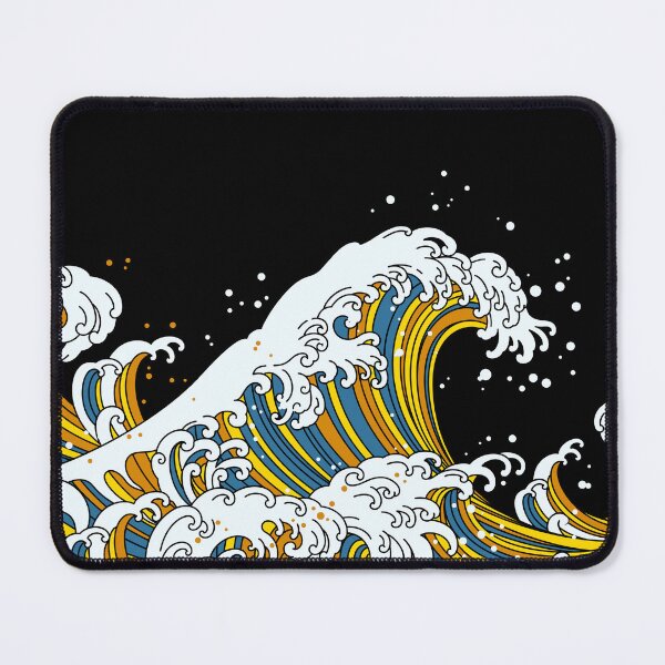 Item preview, Long Japanese Aro Ace Wave. Aroace Pride designed and sold by Subtle Pride Shop.