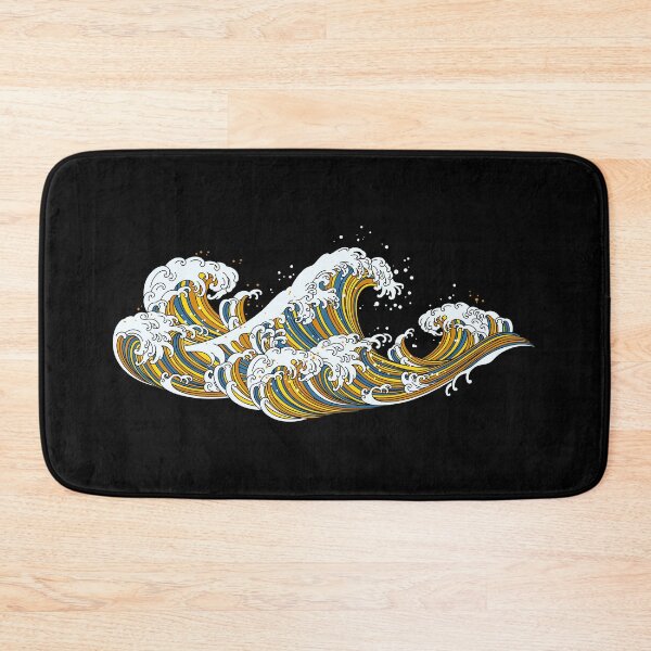 Item preview, Long Japanese Aro Ace Wave. Aroace Pride designed and sold by Subtle Pride Shop.