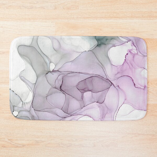 Item preview, Pink and charcoal Abstract 4922 Modern Alcohol Ink Painting by Herzart designed and sold by herzart.