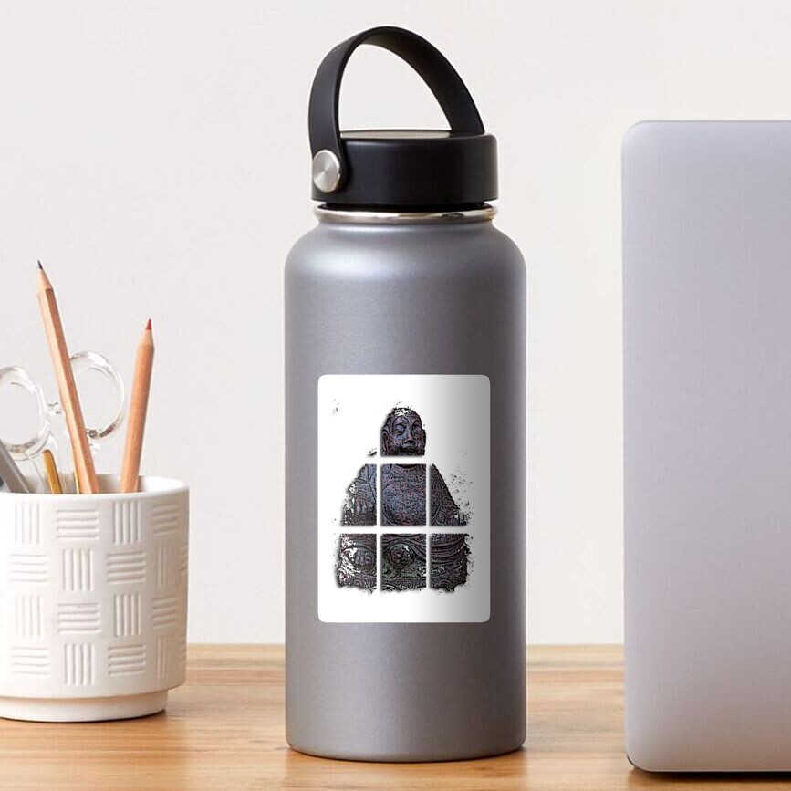 budha cubed ? Sticker