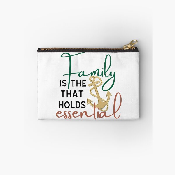 Item preview, Family is the anchor that holds essential, golden anchor designed and sold by Emily Roberts.