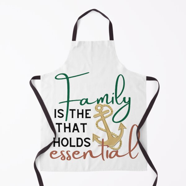 Item preview, Family is the anchor that holds essential, golden anchor designed and sold by Emily Roberts.