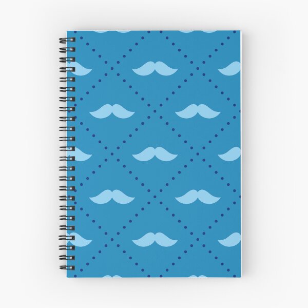 Item preview, Father Day Pattern Mustache Dad Pattern Daddy Blue Pattern New Baby Boy Baby Shower Party designed and sold by Dr.YesOrNo.