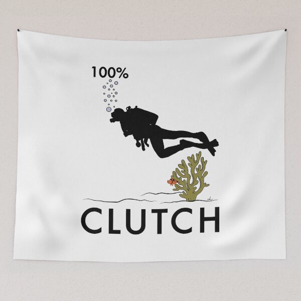 Item preview, 100% Clutch Scuba Diver designed and sold by christeldussart.