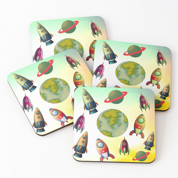 Item preview, Spaceships around earth. designed and sold by DaliaSabryTee.