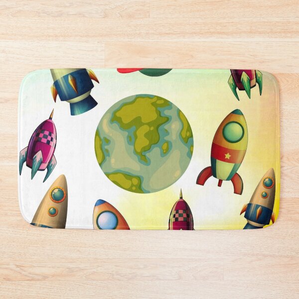 Item preview, Spaceships around earth. designed and sold by DaliaSabryTee.