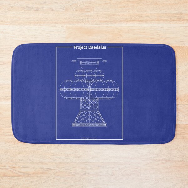 Item preview, Project Daedalus Stencil - Blue designed and sold by Charlie Weenink.
