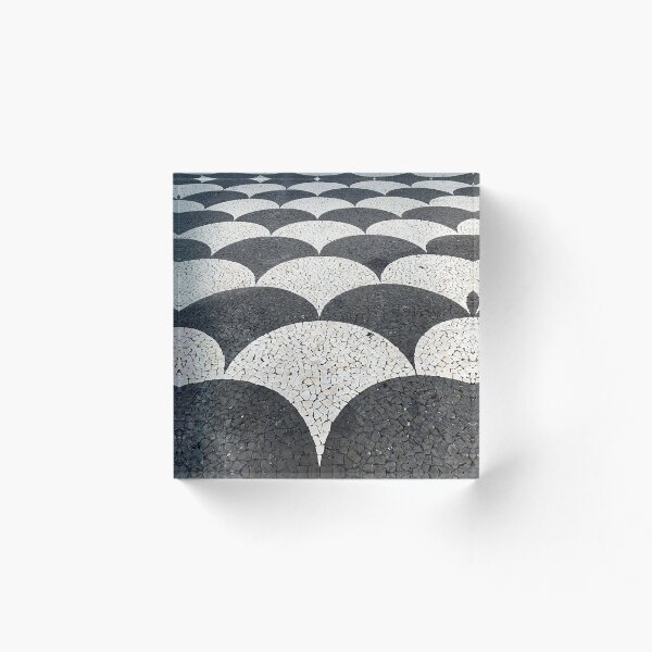 Item preview, A Close Up View of Black and White Tiles  designed and sold by NancyKHajjar.