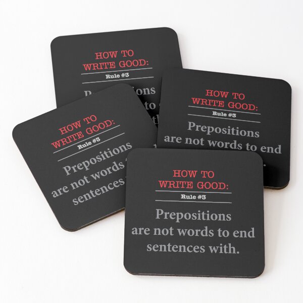 Item preview, How to Write Good - Funny Grammar designed and sold by Futurebeachbum.