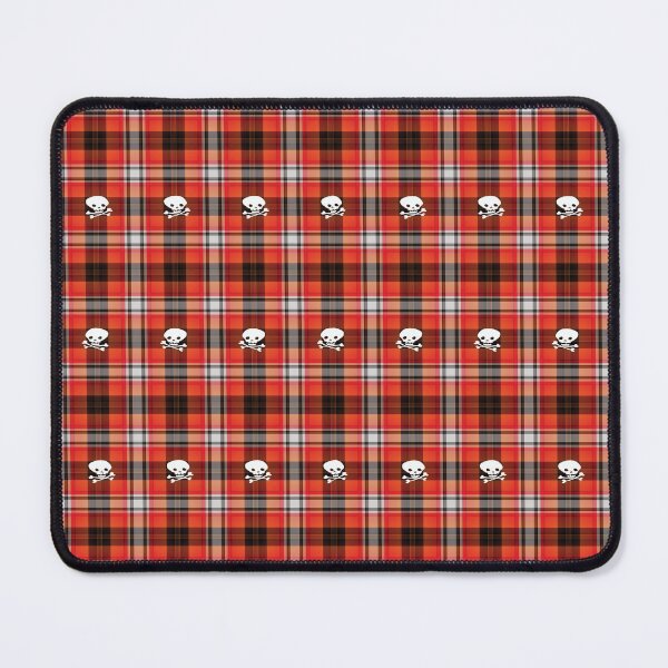 Item preview, Variegated RED SKULL Plaid designed and sold by GnuArt.