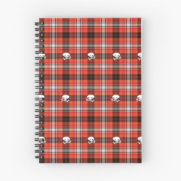 Item preview, Variegated RED SKULL Plaid designed and sold by GnuArt.