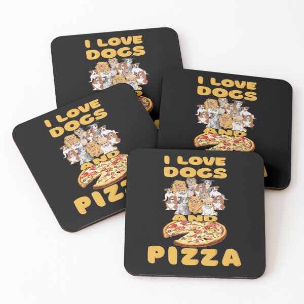 Item preview, Funny Humor Pizza Lover I Love Dogs And Pizza designed and sold by fantasticdesign.