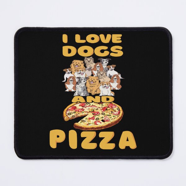 Item preview, Funny Humor Pizza Lover I Love Dogs And Pizza designed and sold by fantasticdesign.