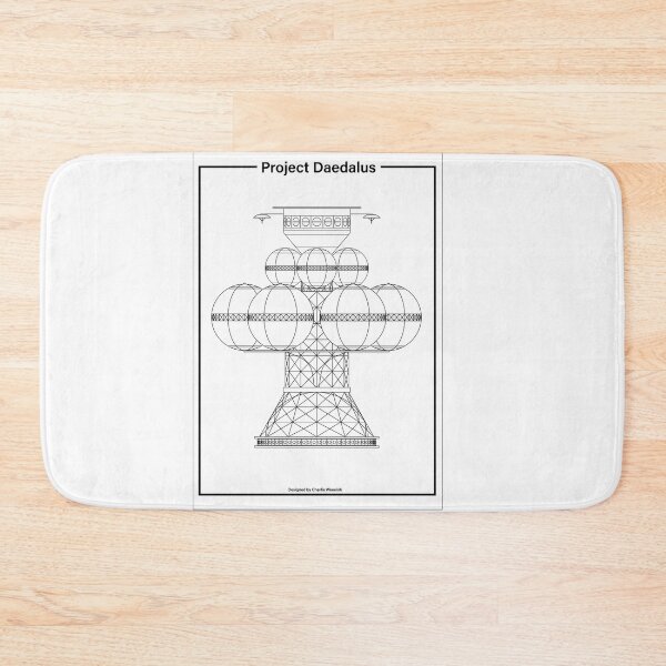 Item preview, Project Daedalus Stencil - White designed and sold by Charlie Weenink.