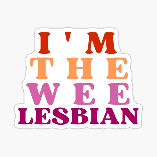 Vista previa del artículo con la obra «soy la pequeña lesbiana», diseñado y vendido por studioroguet.