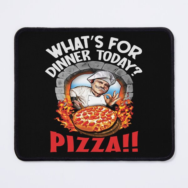 Item preview, Funny Humor Pizza Lover What's For Dinner Today? Pizza!! designed and sold by fantasticdesign.