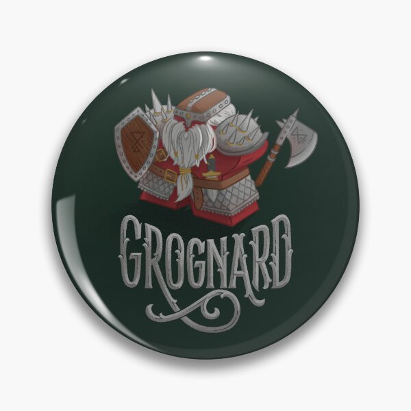 Item preview, Grognard Meeple designed and sold by polliadesign.