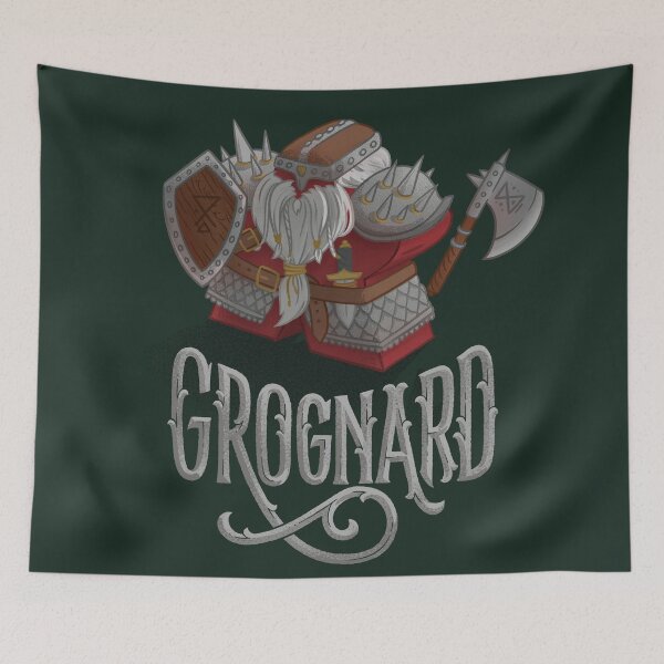 Item preview, Grognard Meeple designed and sold by polliadesign.