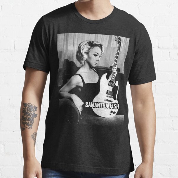 Samantha Fish 4 T-Shirt by Christopher Cutter - Pixels