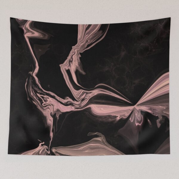 Item preview, Follow the smoke - Abstract alcohol ink art designed and sold by Tanuja Sharma.