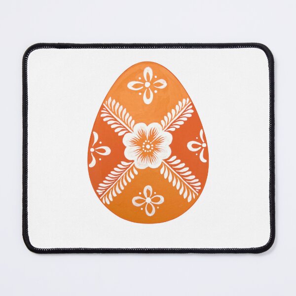 Item preview, Orange Easter Egg - Ukrainian Folk Art Design Pysanka designed and sold by Anna Bucciarelli.