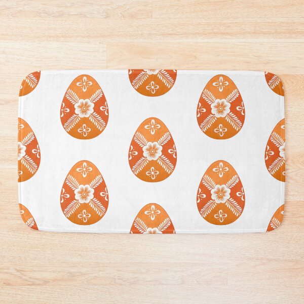 Item preview, Orange Easter Egg - Ukrainian Folk Art Design Pysanka designed and sold by Anna Bucciarelli.