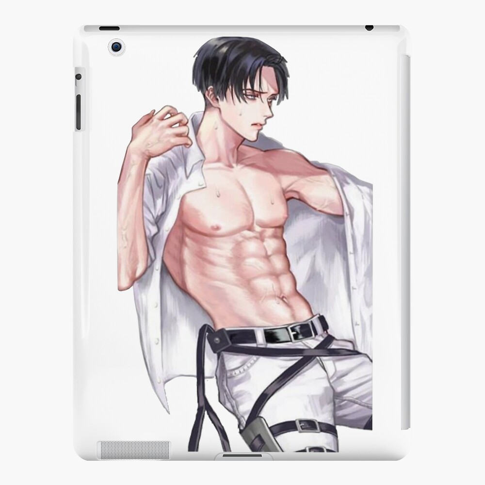 Shirtless Levi Ackerman Attack On Titan Sticker Ipad Case And Skin By Azzer Tm Redbubble 6473