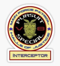 V8 Interceptor Logo Sticker
