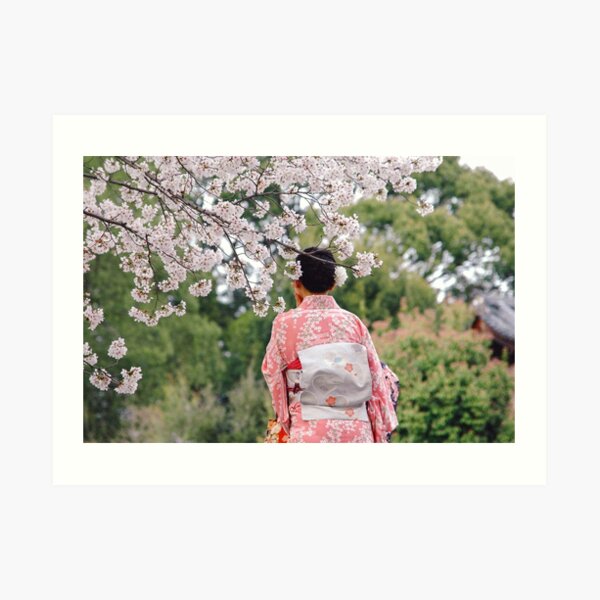 Hanami Art Print