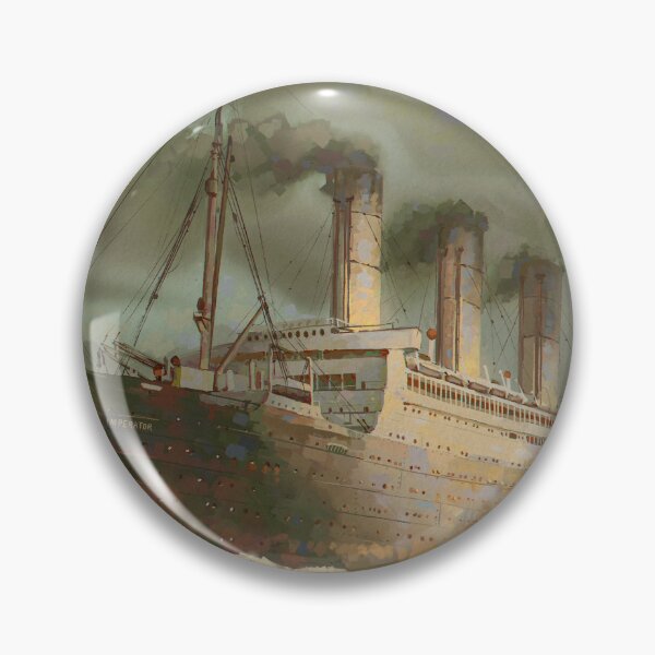 Item preview, SS Imperator at sea - painting by Eliott Sontot designed and sold by Eliott Sontot.